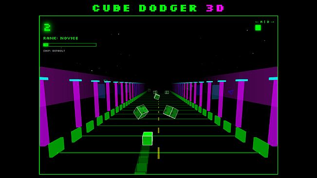 Cube Dodger 3D – Void Crystal Enemies