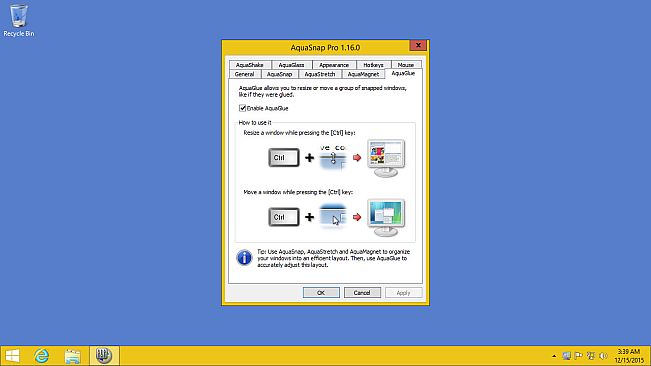 AquaSnap Window Manager