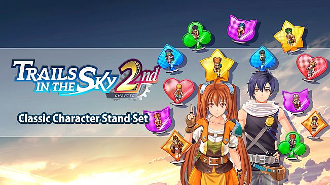 Trails in the Sky 2nd Chapter - Classic Character Stand Set