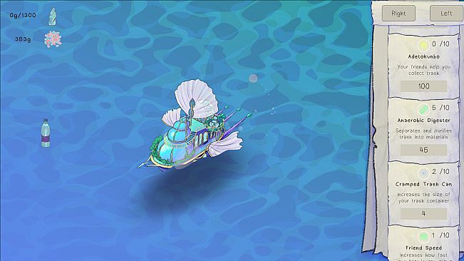 Ocean Cleaner Idle