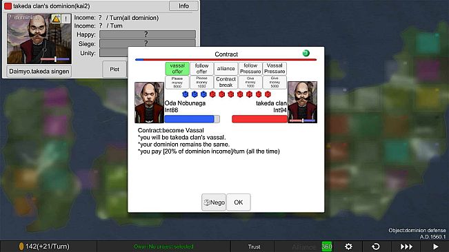 Rivalry warlord Sengoku