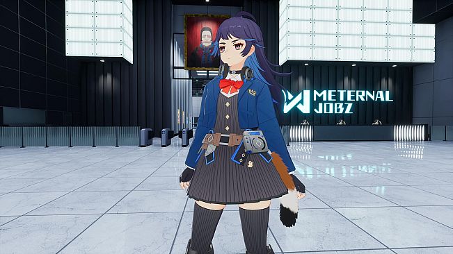 FULL METAL SCHOOLGIRL - Accessory: "Calico Cat Tail"
