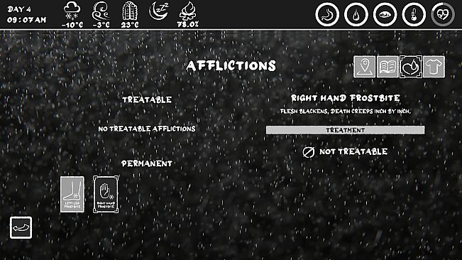 Don't Freeze: A Winter Card Survival