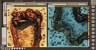 Fantasy Grounds - Black Scroll Games - Desert Canyons (Map Pack)