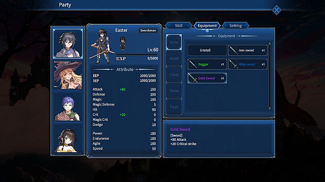 GameCreator - TBRPG - 梦之剑 - Sword of Dream（角色扮演-回合制 RPG-Turn-Based）