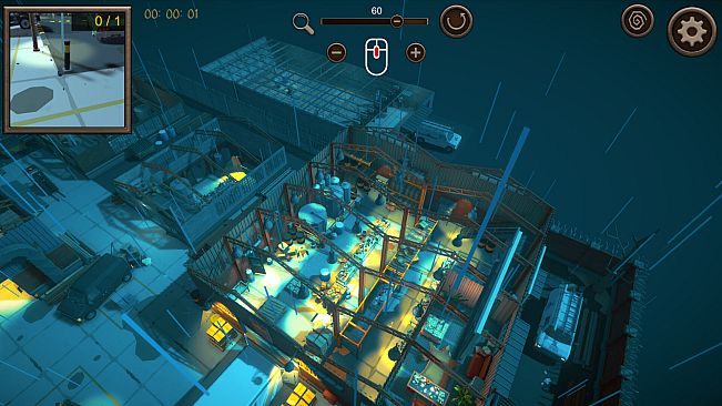 Hidden Breaking Bed Top-Down 3D