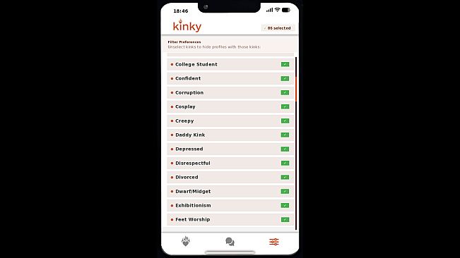 Kinky Phone - Swipe to Seduce
