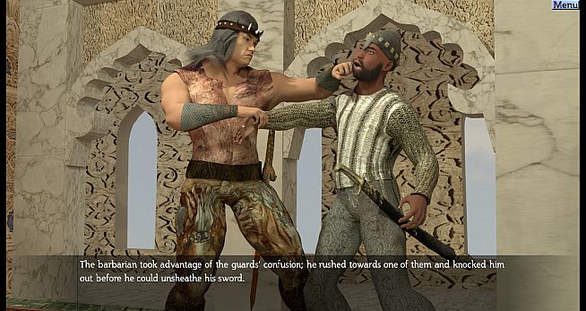 The Barbarian and the Subterranean Caves