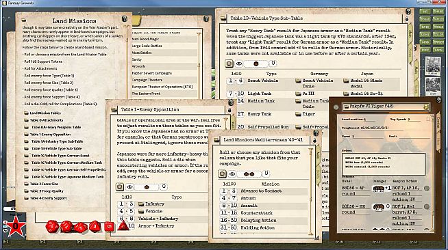 Fantasy Grounds - Savage Worlds Setting: Weird Wars II