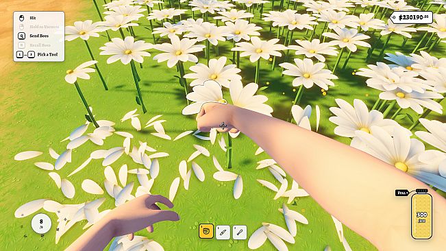 A Game About Bees, Flowers and Vacuum