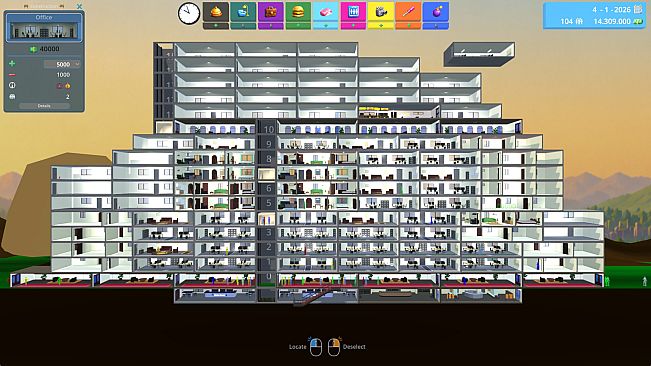 KN Tower - Build your skyscraper empire