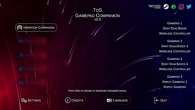 ToS Gamepad Companion
