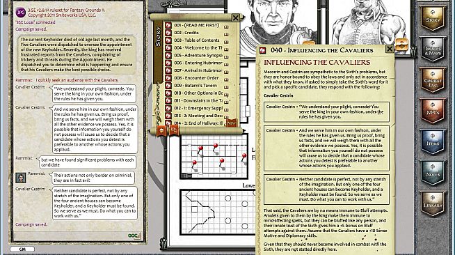 Fantasy Grounds - 1 on 1 Adventures #4: The Sixth Cavalier (PFRPG/3.5E)