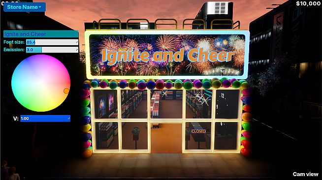 Firework Store Simulator