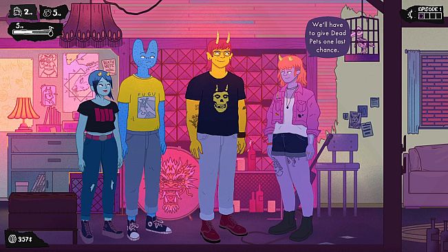 Dead Pets: A Punk Rock Slice of Life Sim