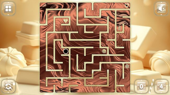 Sweetie Candy Maze: White Chocolate