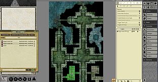Fantasy Grounds - Pathfinder RPG - Pathfinder Flip-Mat - Bigger Sewer