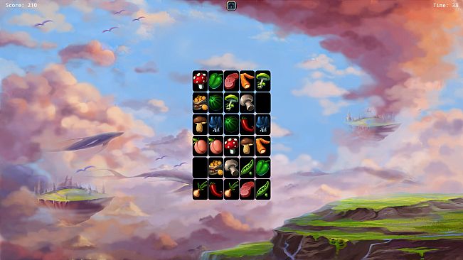 Food Monster and Animals Memory Match