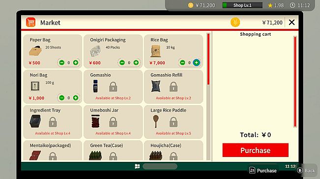 Onigiri Shop Simulator