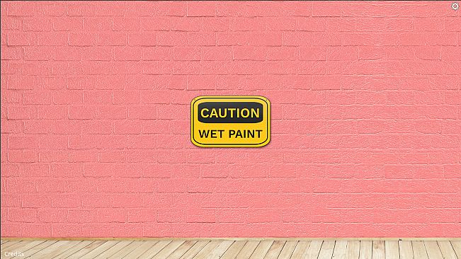 CAUTION WET PAINT