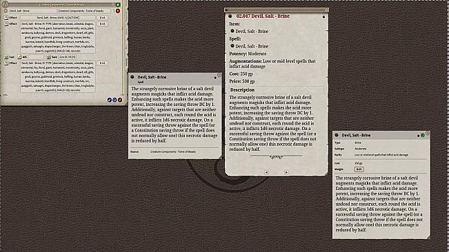 Fantasy Grounds - Creature Components - Tome of Beasts (5E)