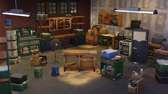 The Sims 4 Restoration Workshop Kit