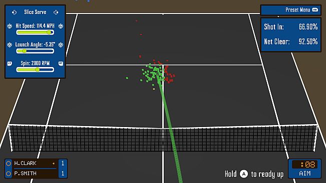 Line Clipper: Tennis Tactics