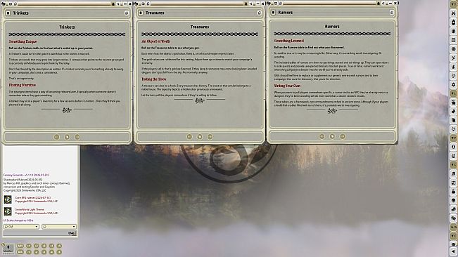 Fantasy Grounds - The Carouser's Guide to the Shadowdark