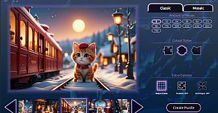 Master of Pieces Jigsaw Puzzles - Cat Family Christmas