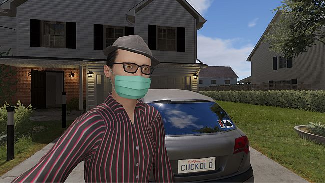 CUCKOLD SIMULATOR: Covid-19 Mask