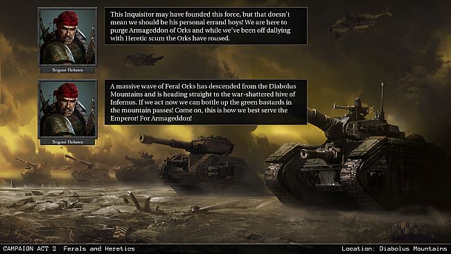 Warhammer 40,000: Armageddon - Ork Hunters