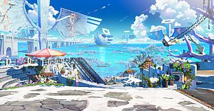 GGST Additional Battle Stage 5 - Fallen Prayer, Engulfed Lives