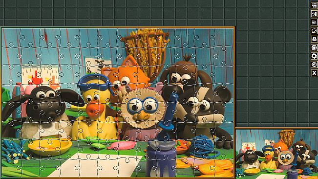 Pixel Puzzles Aardman Jigsaws: Variety Pack 1