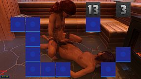 Sexy Memory Puzzle - Futanari Sauna
