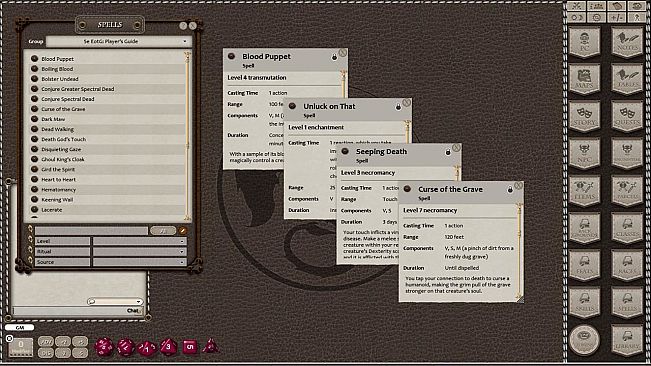 Fantasy Grounds - Underworld Player's Guide