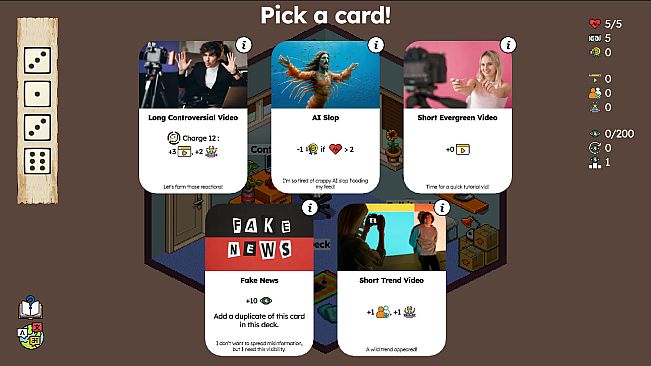 Influencer Solitaire