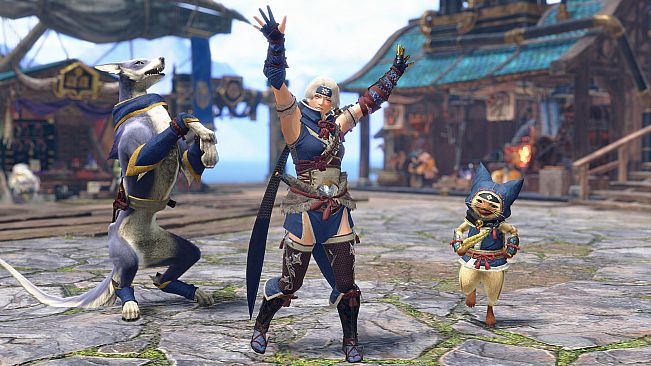 Monster Hunter Rise - "For the Fans" gesture set