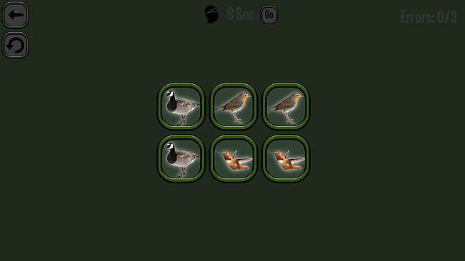 Animals Memory: Birds