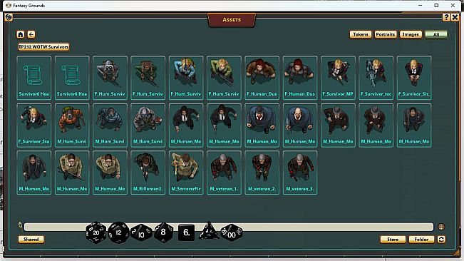 Fantasy Grounds - Devin Night Pack 212: WOTW Survivors 6