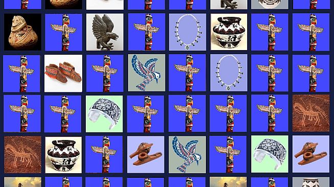 Memory Lost-Pairs - Native Americans (& Gems)