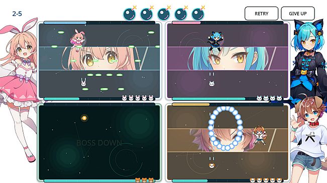 4 SCREENS, 1 SHOT