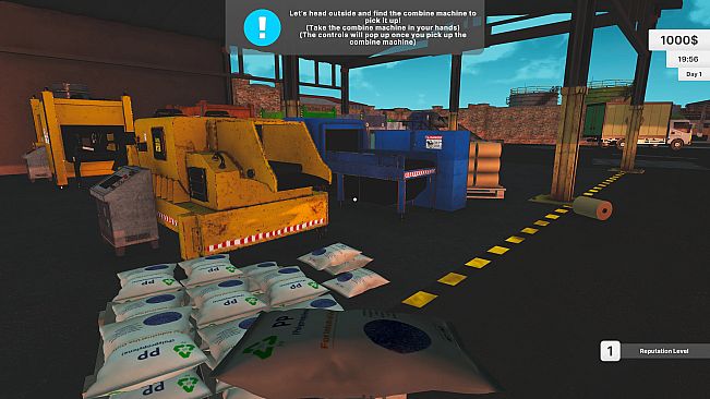 Recycling Station Simulator