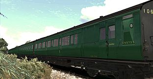 TS Marketplace: Maunsell 59ft Low Window Corridor Coach Pack BR Green