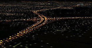 FSX Steam Edition: Night Environment Benelux Add-On