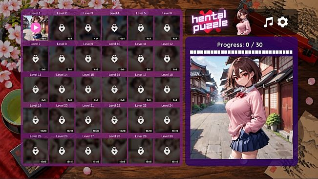 Hentai Puzzle: Reika