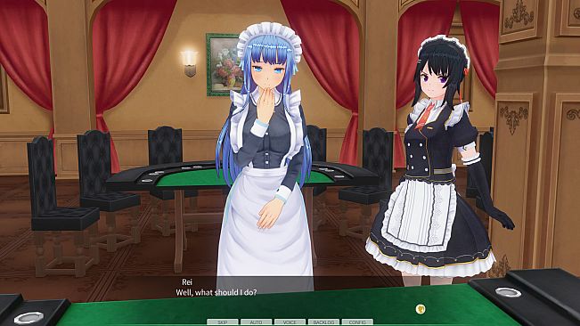 CUSTOM ORDER MAID 3D2 Overly Serious and Reserved Proper Lady GP-02