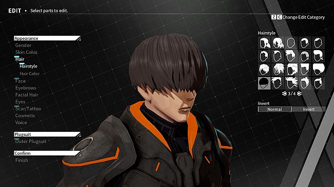 DAEMON X MACHINA - Outer Hairstyles Bundle 1