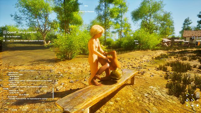 Naked Lust and Burning Passions