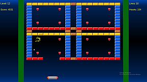 Brick Breaker Heart Collector