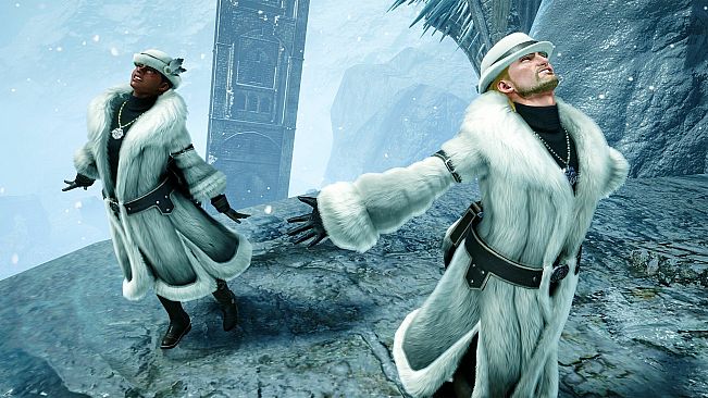 Monster Hunter Rise - "Fluffy Fur Boots" Hunter layered armor piece